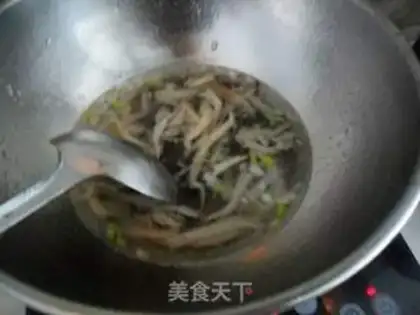 Make Mushroom egg soup step 5