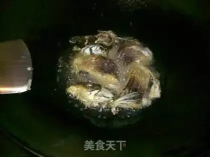 Make Crispy grass carp pieces step 5