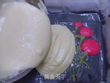 Make Carnation cake roll step 13