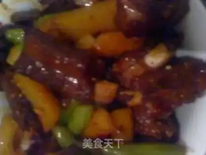Make Spicy pork ribs step 7