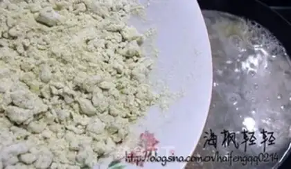 Make Oat scallop pimples soup step 7