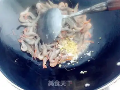 Make stir-fried river shrimp step 12