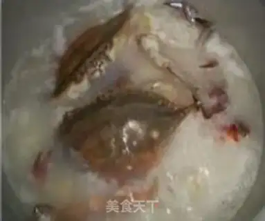 Make crab porridge step 6