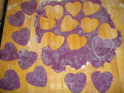 Make Have a sweet potato in your heart step 4