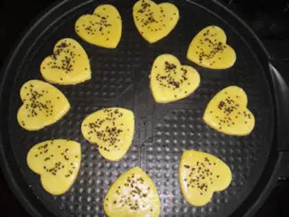 Make Have a sweet potato in your heart step 5