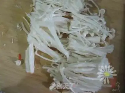 Make Fish-flavored Flammulina velutipes step 0