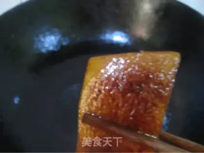 Make braised pork with plum vegetables step 13