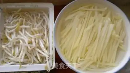 Make stir-fried dough noodles step 0