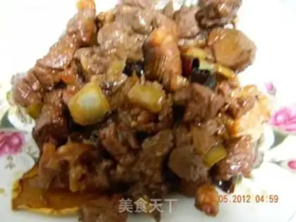 Make braised mutton step 4