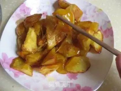Make Pulled sweet potatoes step 10