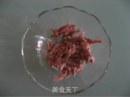 Make congee with pork and century step 13