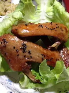 Make Garlic roasted chicken wings step 5