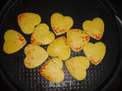Make Have a sweet potato in your heart step 7