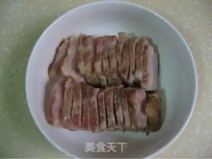 Make braised pork with plum vegetables step 16