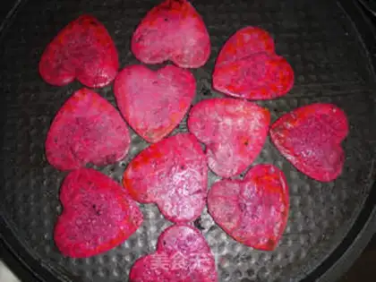 Make Have a sweet potato in your heart step 8