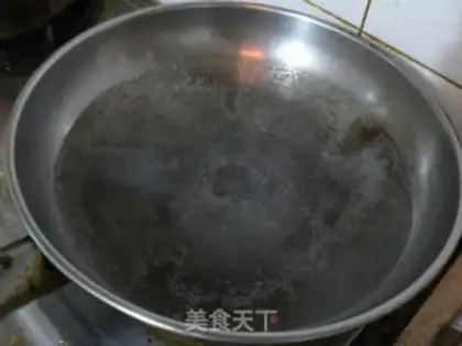 Make sesame bean step 1