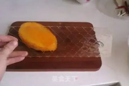 Make mango pudding step 4