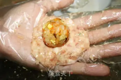 Make Nuoxiang Sixi Meatballs step 5
