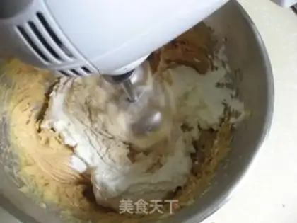 Make Peanut cream cake step 27