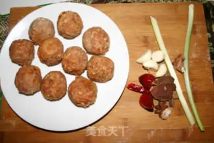 Make Nuoxiang Sixi Meatballs step 7
