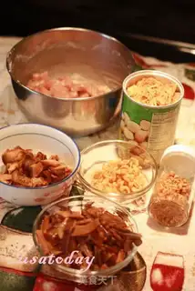 Make Dried squid oil rice step 0