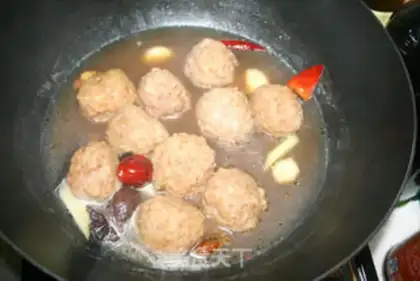 Make Nuoxiang Sixi Meatballs step 10