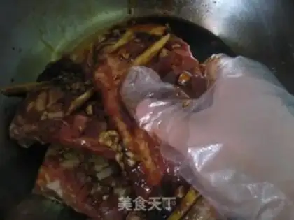 Make Grilled pork ribs with honey sauce step 7
