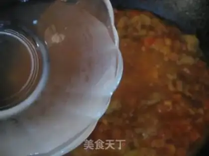 Make Hand-rolled noodles with tomato and egg step 14