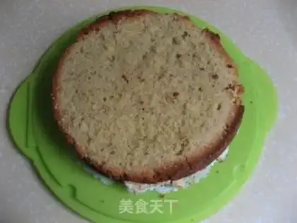Make Peanut cream cake step 32