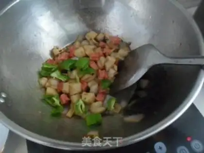 Make assorted diced lotus root step 9