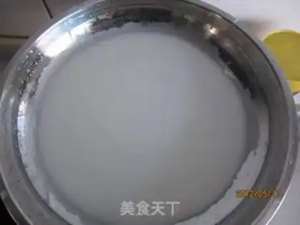 Make cold rice noodles step 3