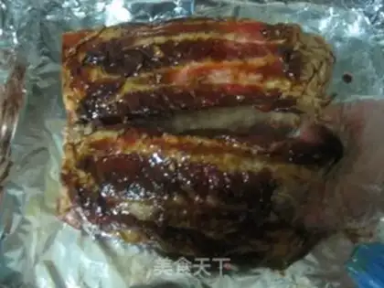 Make Grilled pork ribs with honey sauce step 10