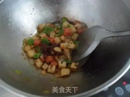 Make assorted diced lotus root step 10