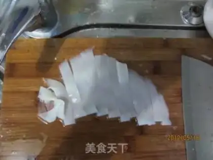 Make cold rice noodles step 4