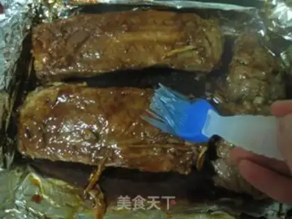 Make Grilled pork ribs with honey sauce step 14