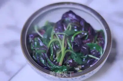 Make Serve with amaranth in soup step 3