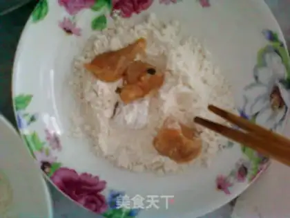 Make Roast chicken rice flower step 6