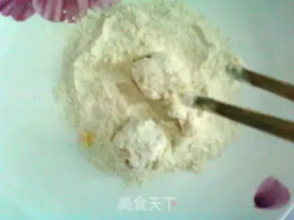 Make Roast chicken rice flower step 8