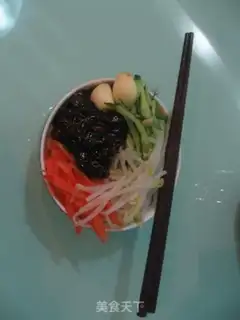 Make noodles with soy bean paste, Beijing step 12