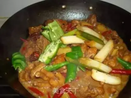 Make saute spicy chicken step 10