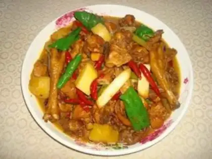 Make saute spicy chicken step 11