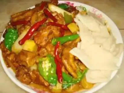 Make saute spicy chicken step 13