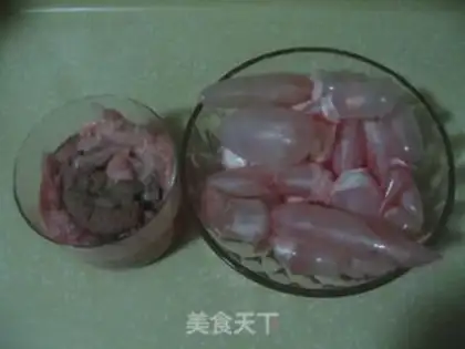 Make Stewed tofu with fish offal step 0