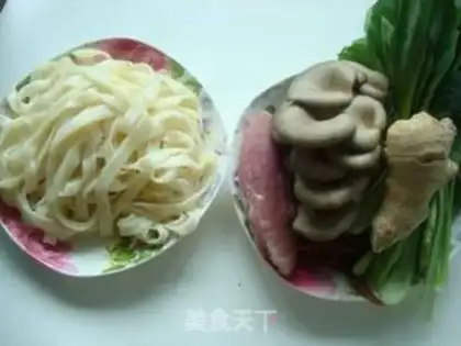 Make fried rice noodles step 0