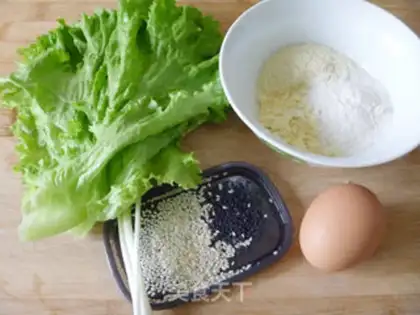 Make Miscellaneous grains and egg pancakes step 0