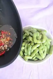 Make cold edamame step 5