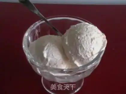 Make egg cream ice cream step 2