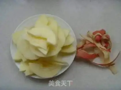 Make Caramel apple flip cake step 2