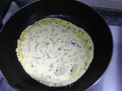 Make Purple cabbage omelet step 10