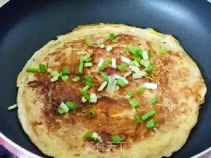 Make Miscellaneous grains and egg pancakes step 6